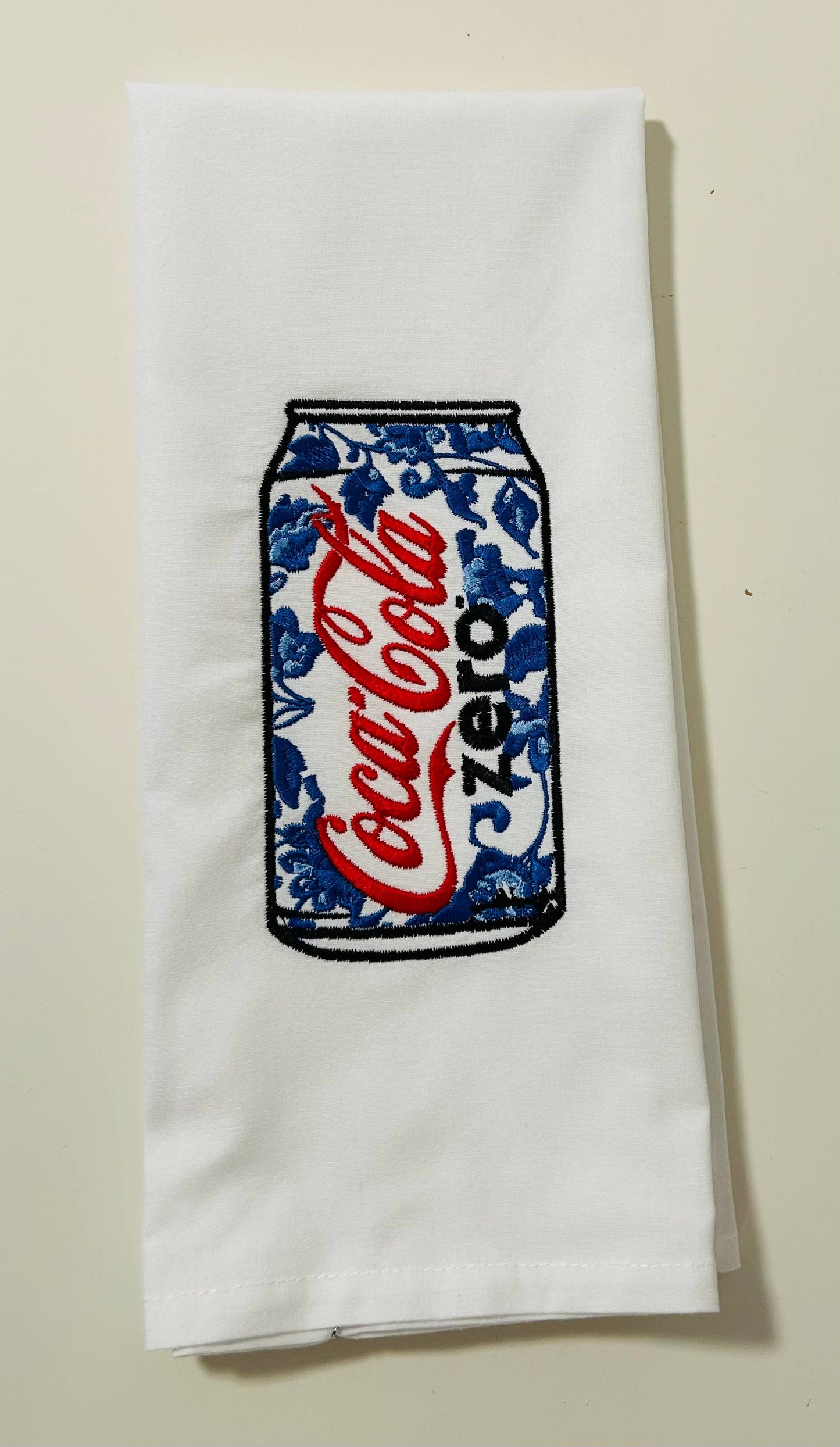 Towel - Chinoiserie Coca Cola Coke Zero