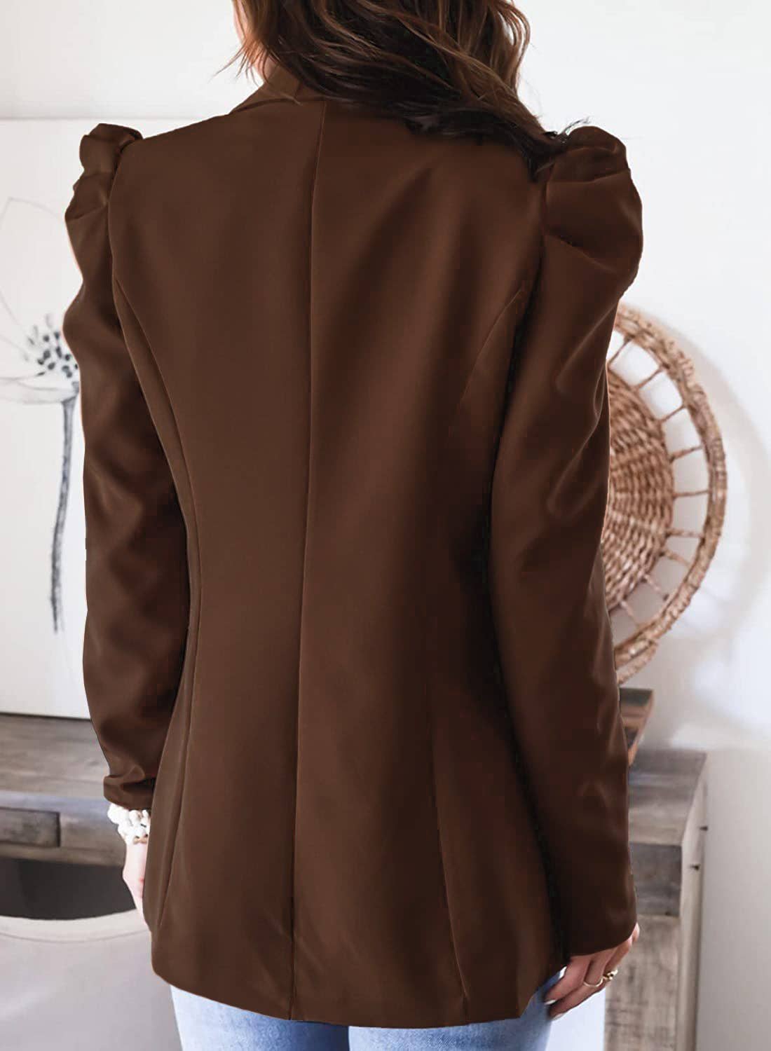 Long Sleeve Lapel Blazer丨S-2XL