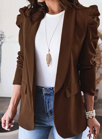Long Sleeve Lapel Blazer丨S-2XL