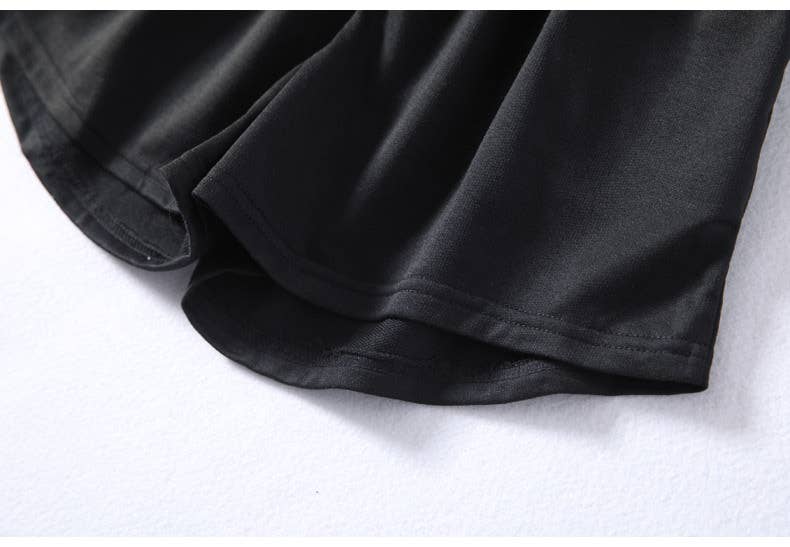 Athleisure Elastic waist sweat short