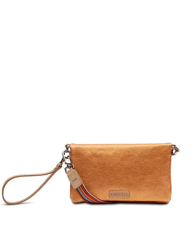 Uptown Crossbody- Bronze