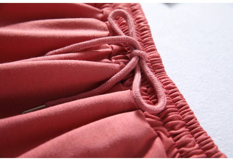 Athleisure Elastic waist sweat short