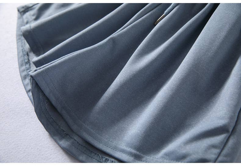 Athleisure Elastic waist sweat short