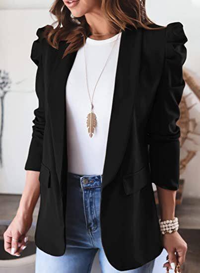 Long Sleeve Lapel Blazer丨S-2XL