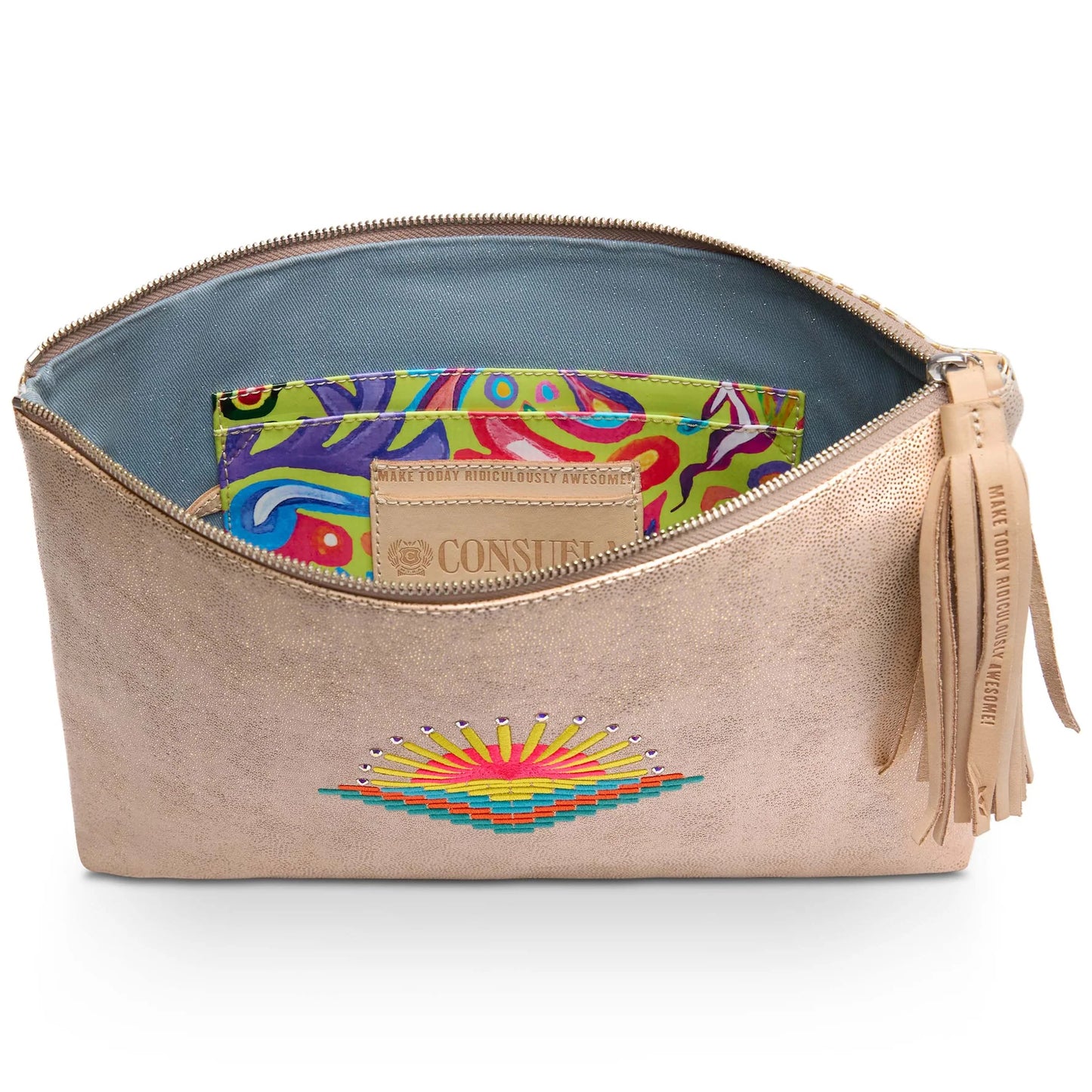 Fuzzy Take me Out Clutch